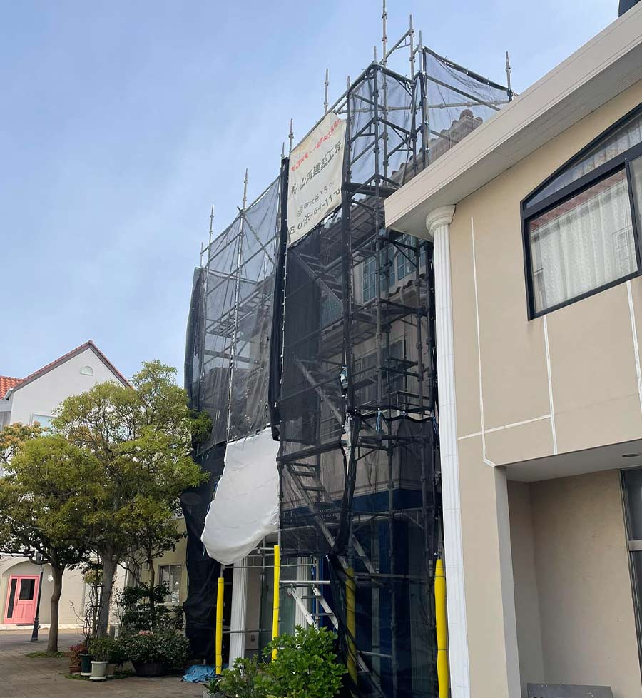 淡路市外壁改修工事